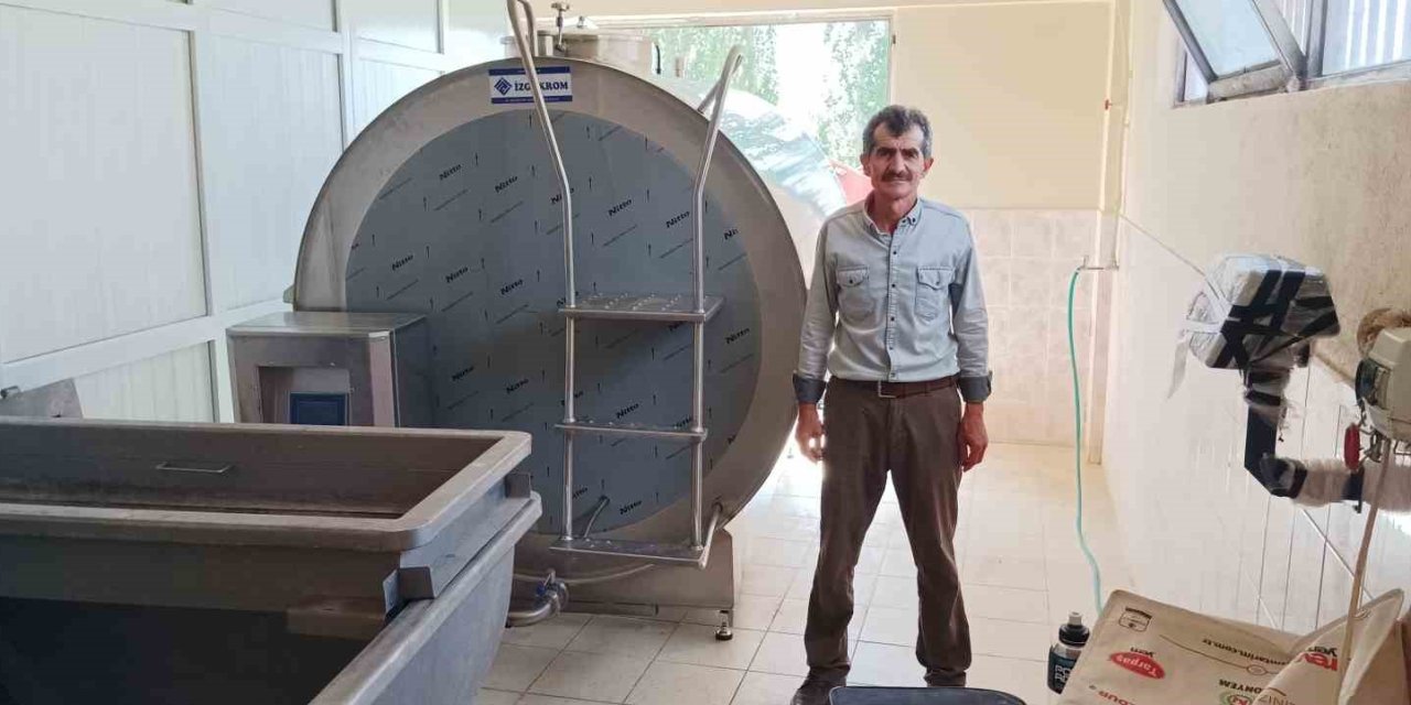 Antalya Büyükşehir Belediyesi’nin Süt Tankı Destekleri Sürüyor