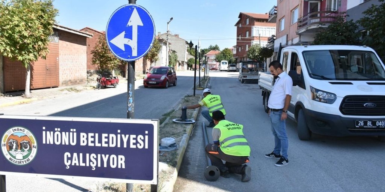 İnönü’de Sokaklar Işıl Işıl Oluyor