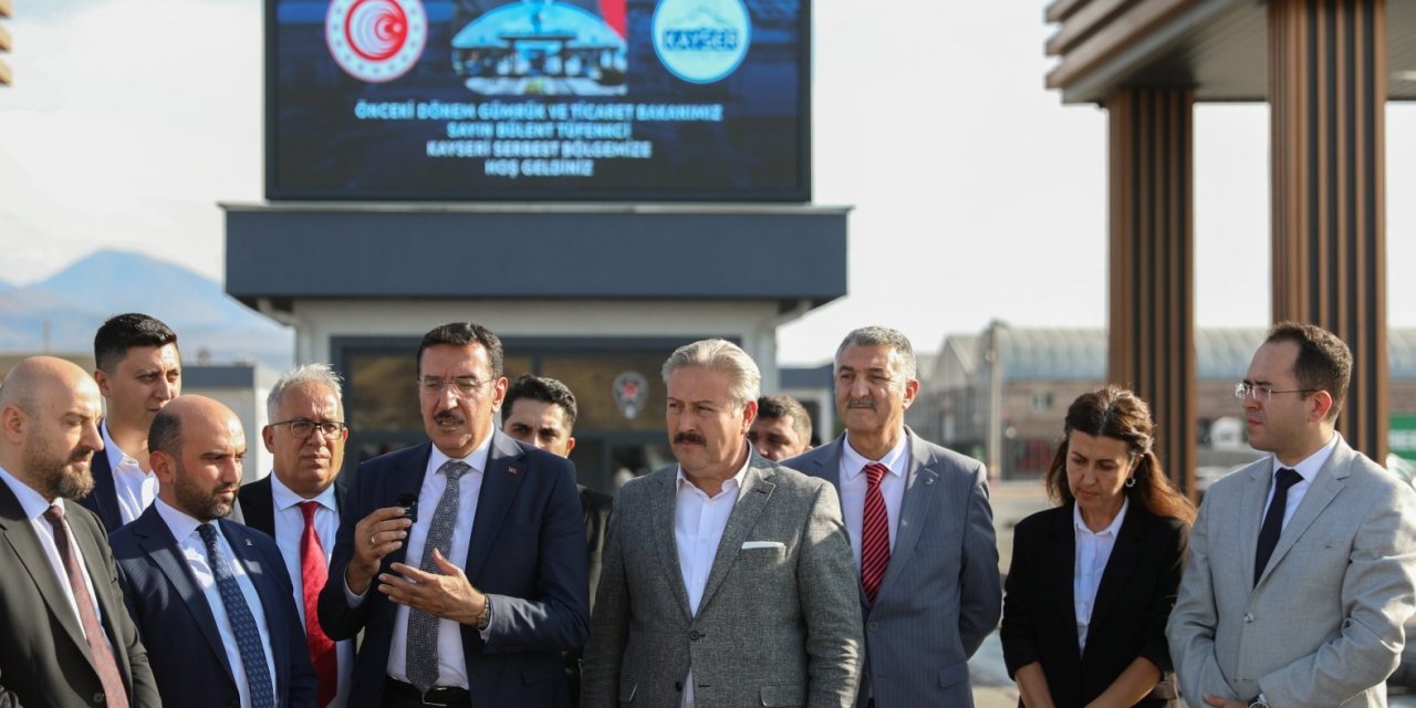 Bülent Tüfenkci’den Kayseri Serbest Bölge’ye Ziyaret