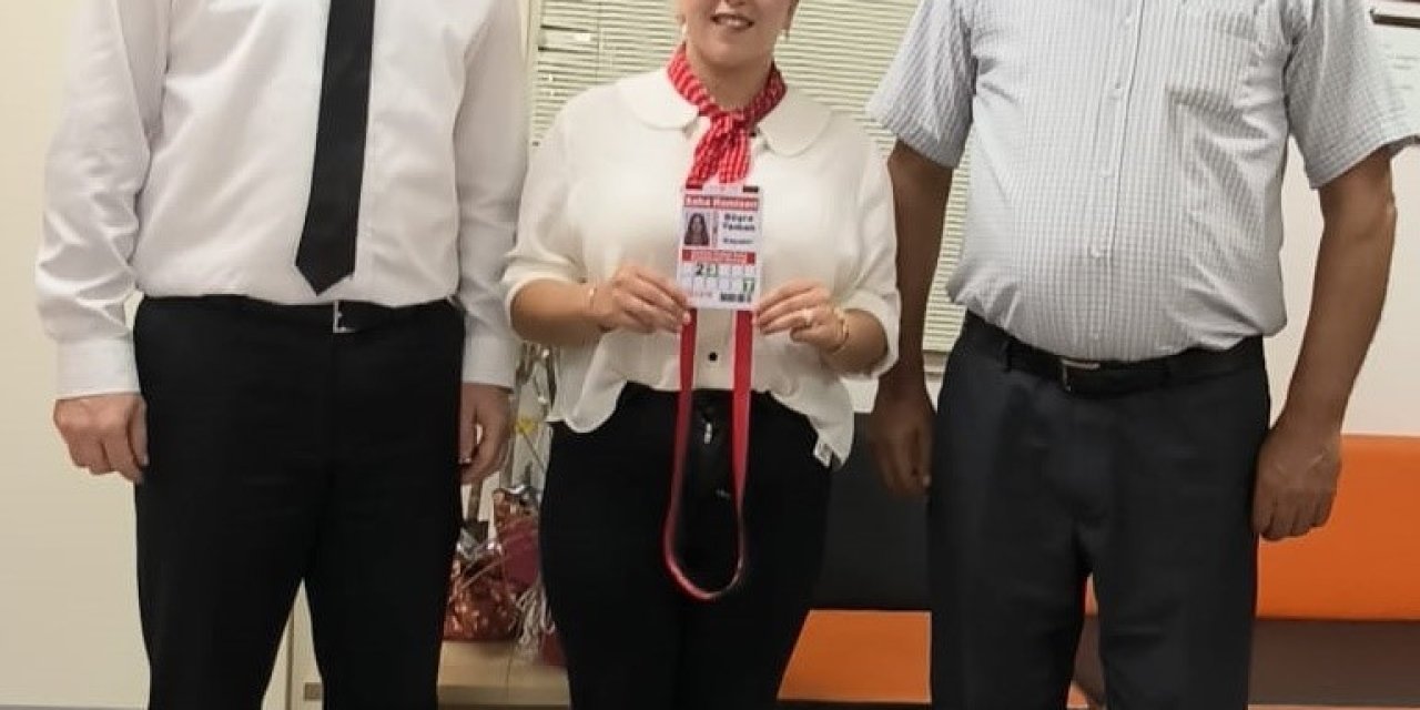 Kayseri’nin İlk Kadın Saha Komiseri Büşra Yaman Oldu