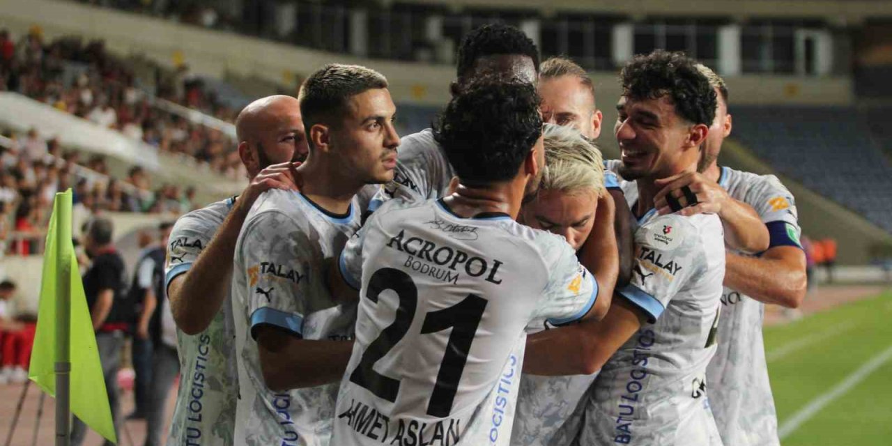 Trendyol Süper Lig: Hatayspor: 0 - Bodrum Fk: 1 (ilk Yarı)