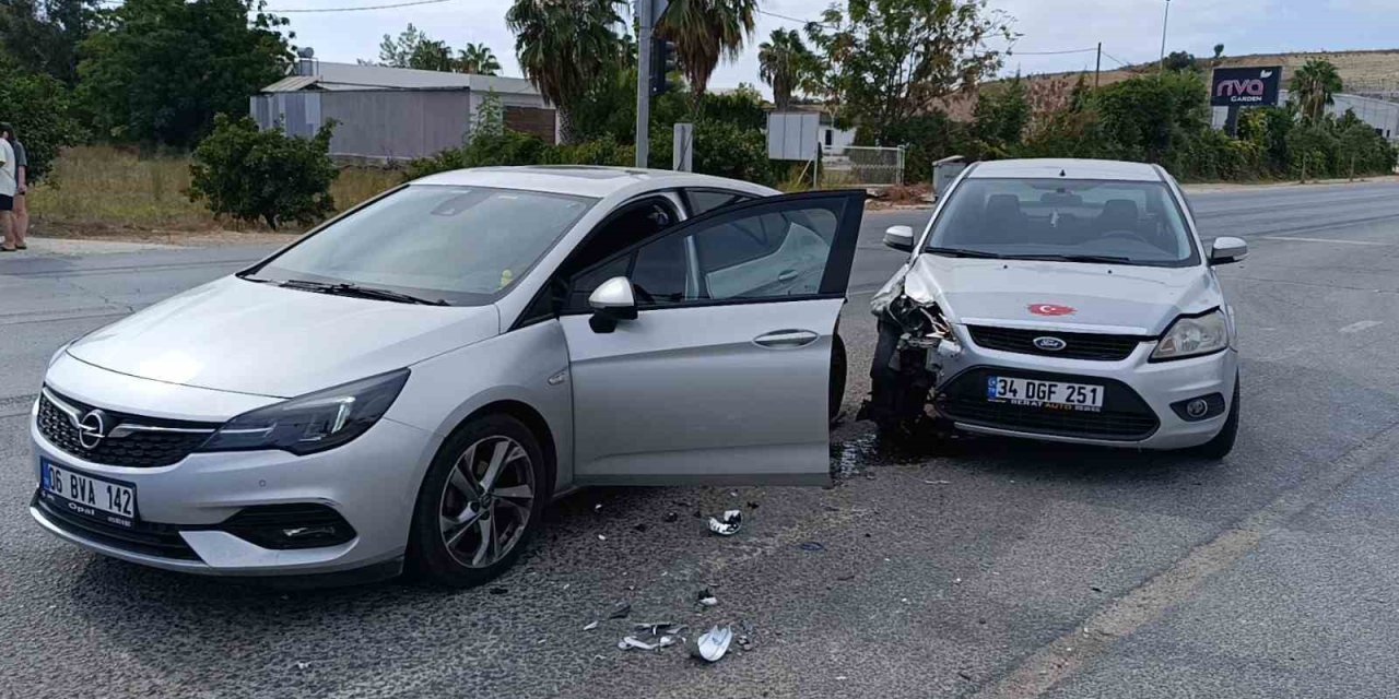 Zincirleme Kazada Şans Eseri Yaralanan Olmadı