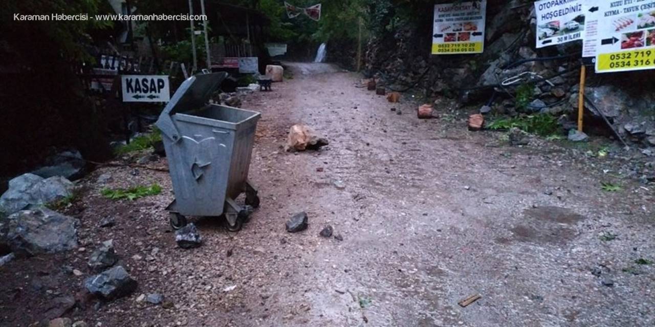 Kafasına Kaya Parçası Düşen Çocuk Ağır Yaralandı