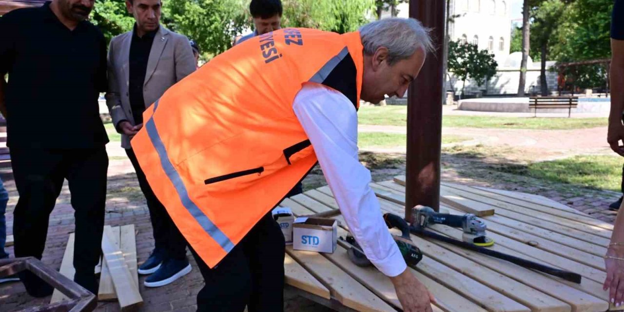 Mahalle Sakinleri İstedi, Şehit Ahmet Belen Parkı Yenilendi