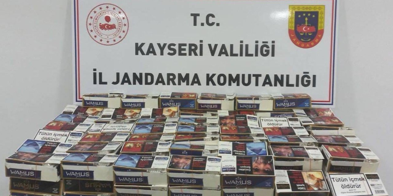 Nakliye Aracında 40 Bin Adet Kaçak Sigara Bulundu