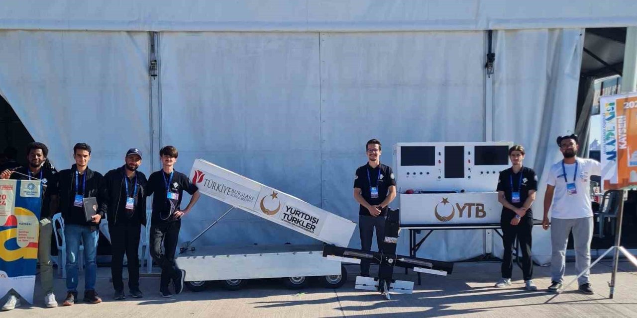 Kayseri’de Okuyan Yabancı Uyruklu Öğrencilerin Teknofest Başarısı