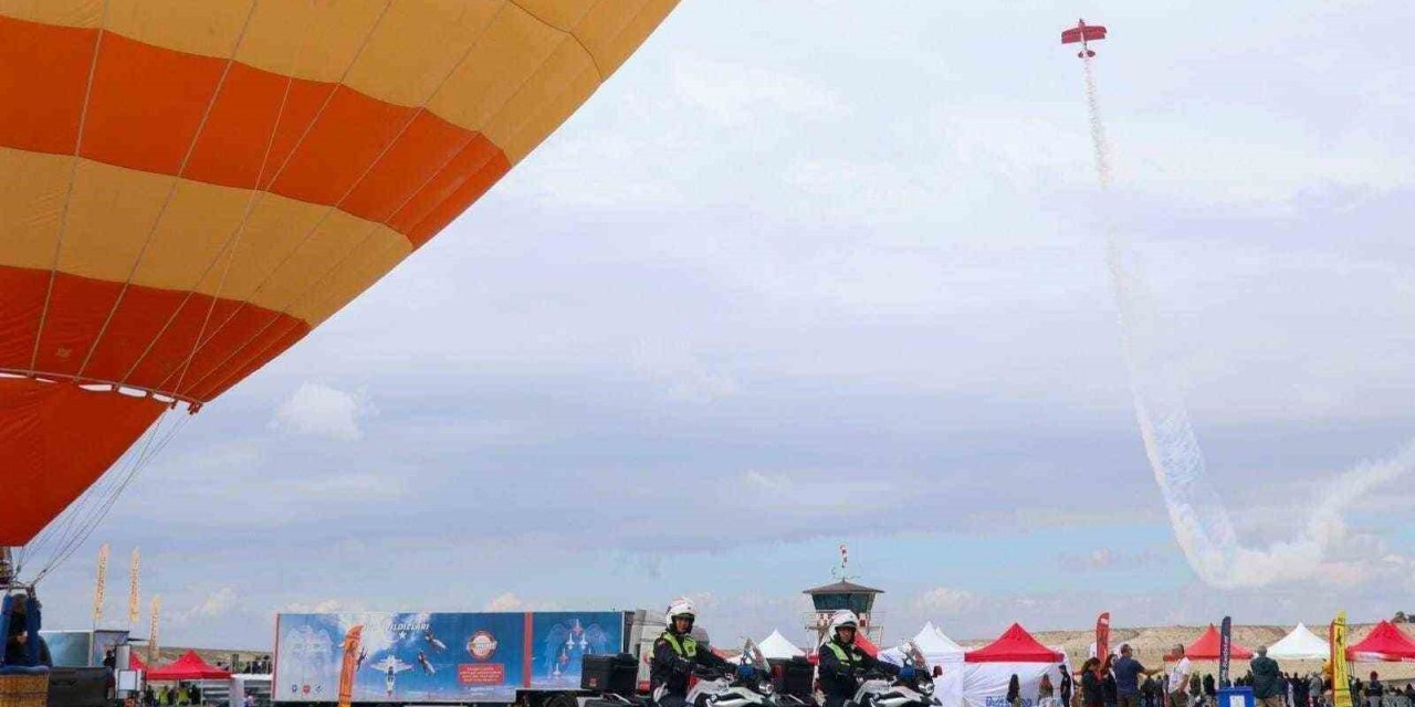 Jandarma, Sivrihisar Uluslararası Hava Gösterisi’nde Görev Aldı