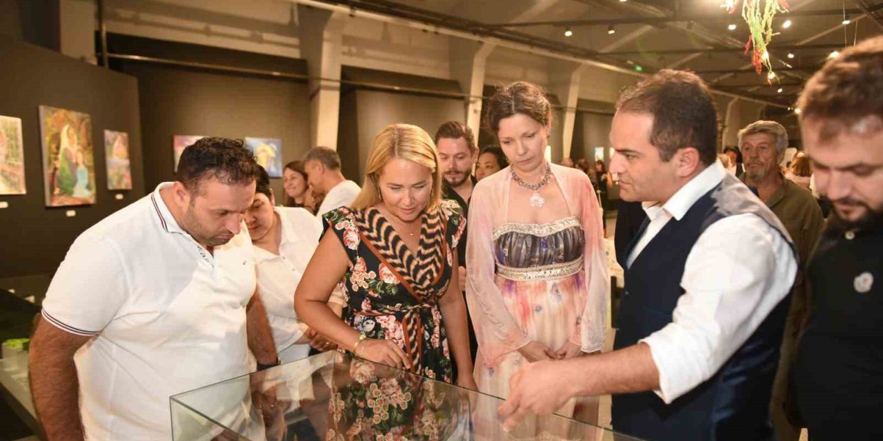 Dokuma Park’ta Uluslararası Modern Karma Resim Ve Heykel Sergisi Ziyaretçilerini Bekliyor