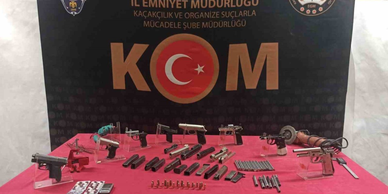 Eskişehir’de Polisten Silah Atölyesine Operasyon