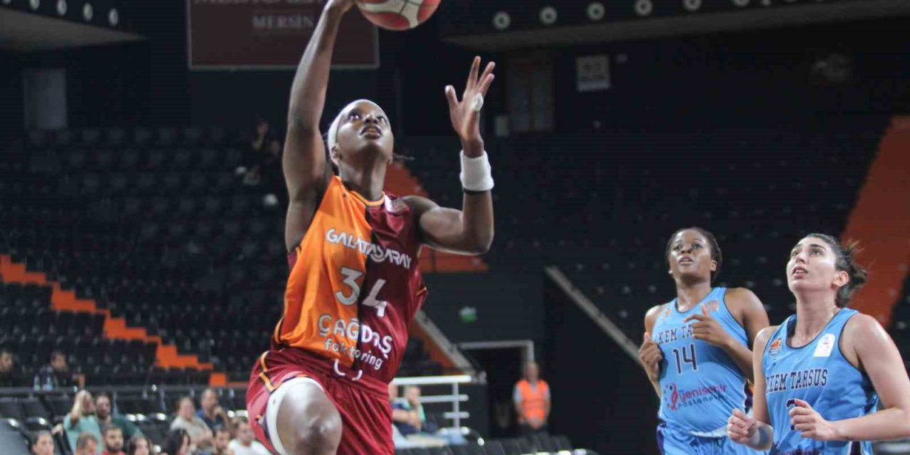 Kadınlar Basketbol Süper Ligi: Tarsus Spor: 57 - Galatasaray: 77
