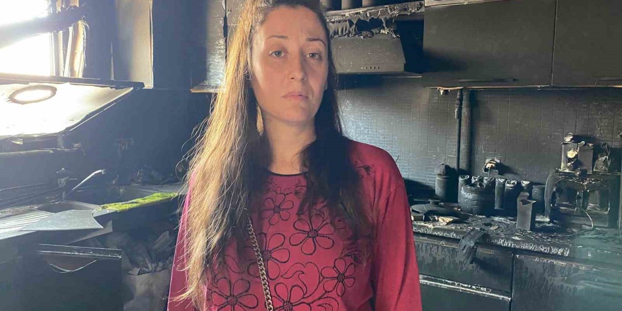 Antalya'da Anne Alevlerin Arasına Girdi