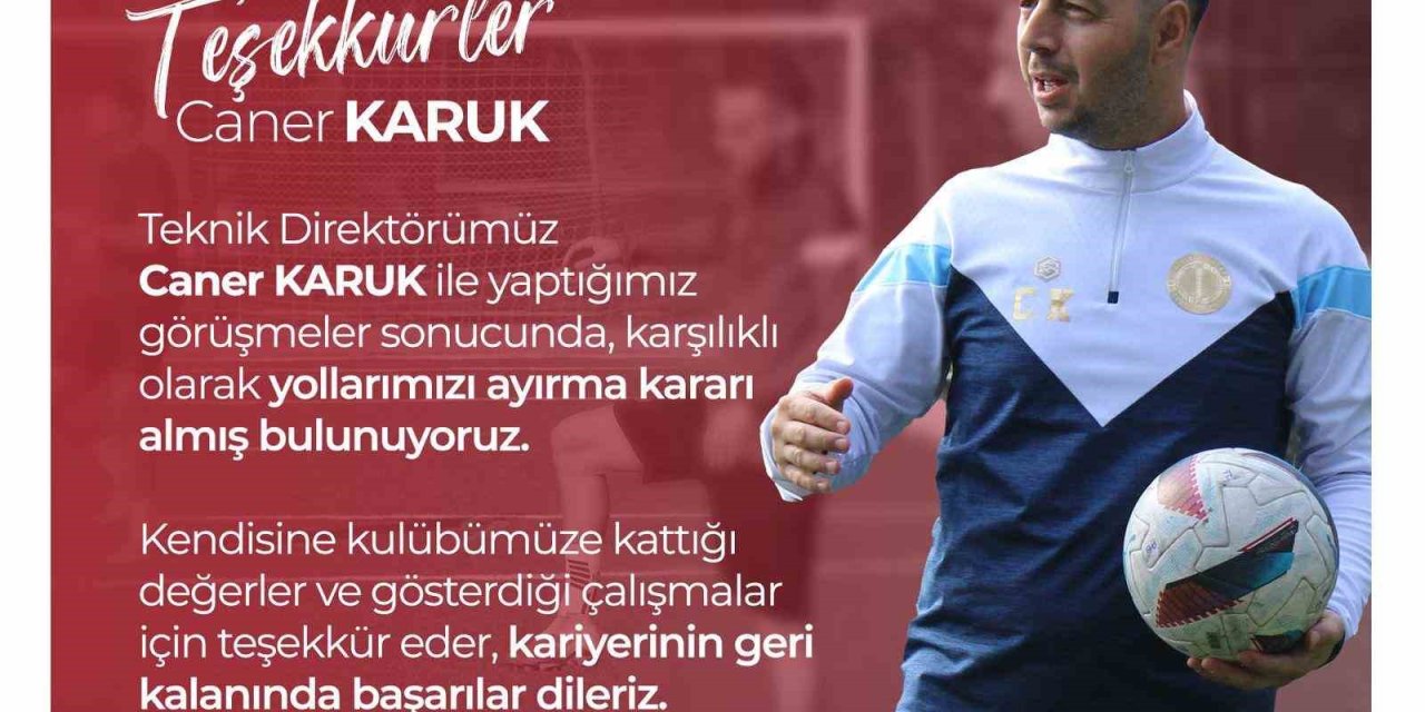 Anadolu Üniversitesi Futbol Kulübü Teknik Direktörü İle Yollarını Ayırdı