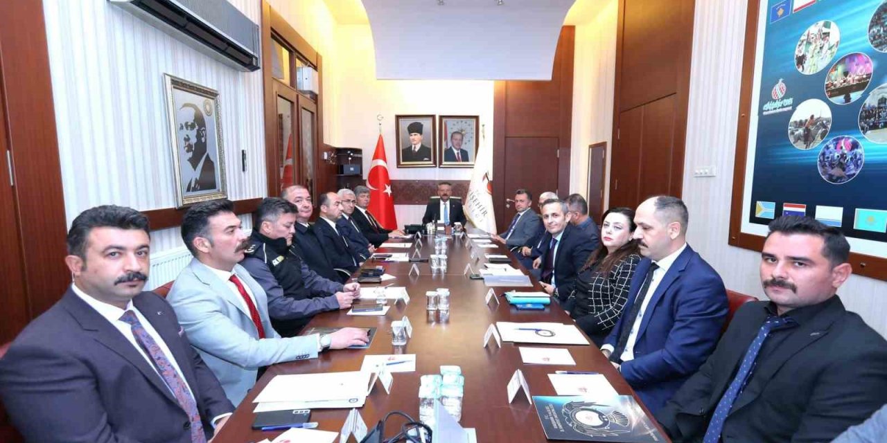 Üniversite Güvenlik Koordinasyon Toplantısı Gerçekleştirildi