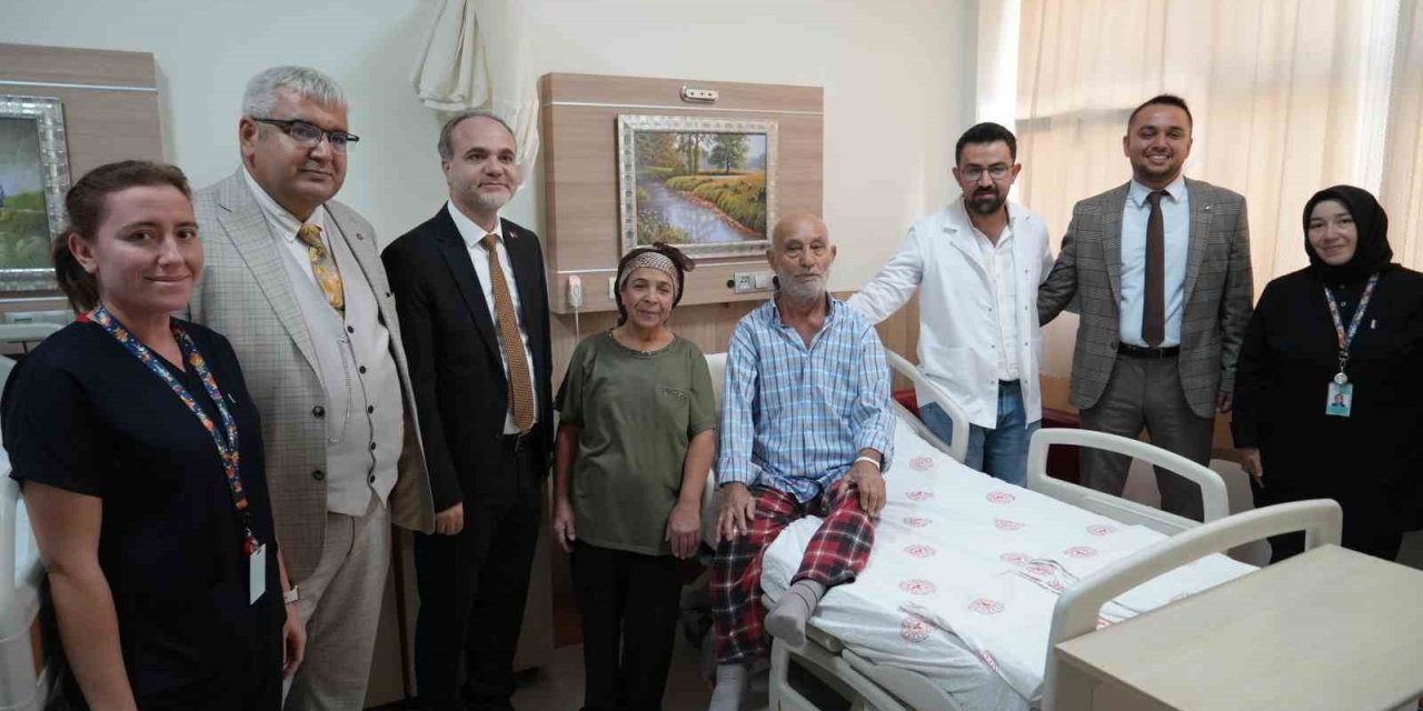 73 Yaşında Mesane Tümöründen Kurtuldu