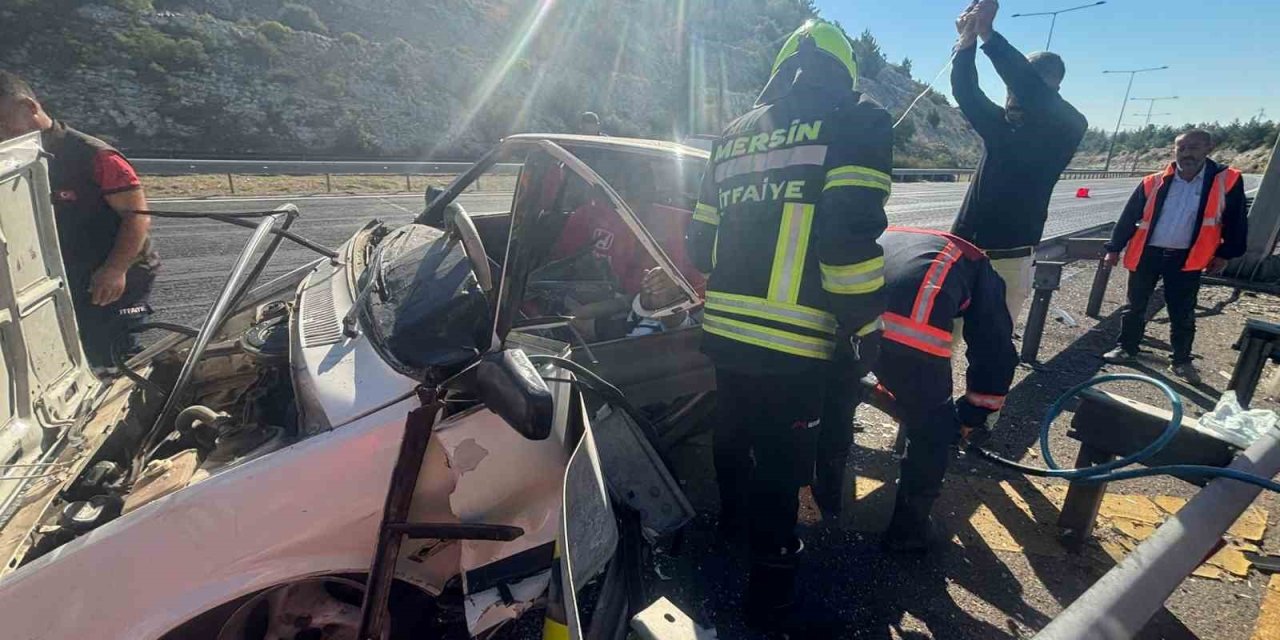 Tarsus’ta Trafik Kazası 1 Yaralı