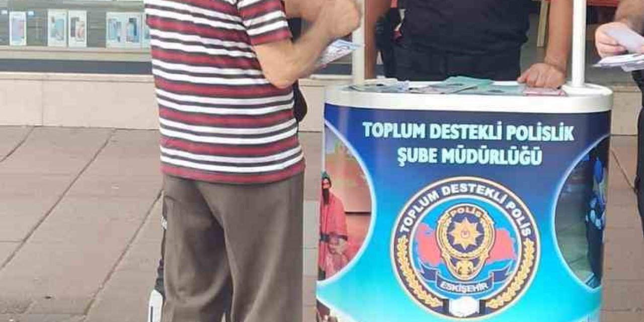 Polis Ekipleri Bin 635 Vatandaşı Hırsızlık Ve Dolandırıcılıkla İlgili Bilgilendirdi