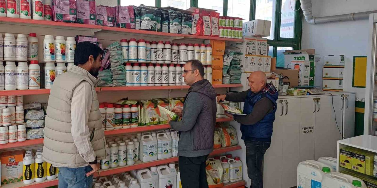 Beyşehir’de Bitki Koruma Ürünü Bayilerine Denetim