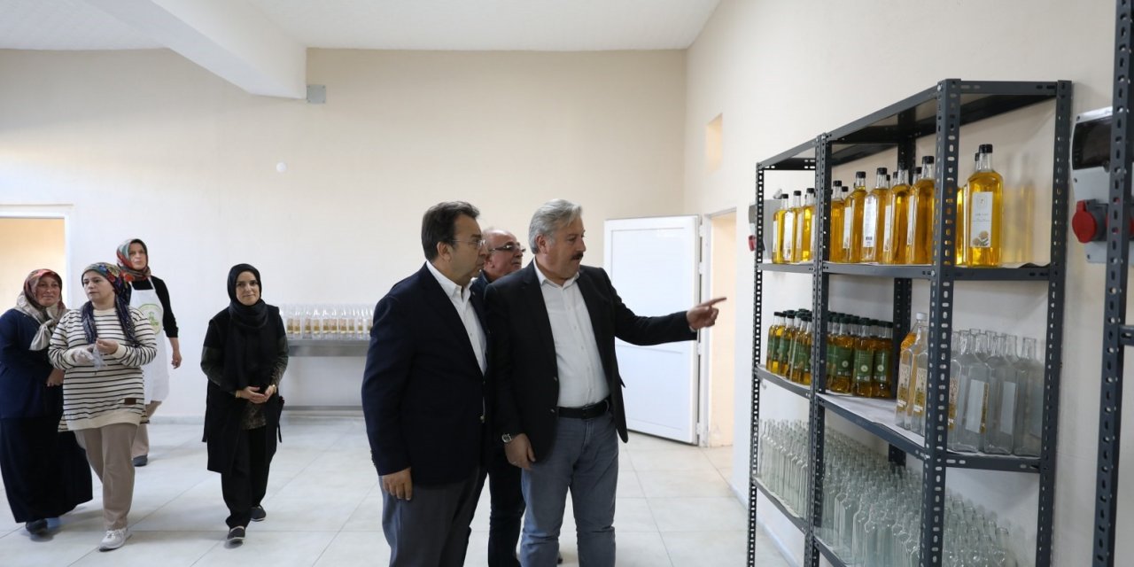 Başkan Palancıoğlu; Ağırnas Mimarsinan Kadın Kooperatifi’ni Ziyaret Etti