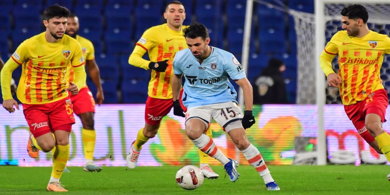 Başakşehir İle Kayserispor 31. Randevuda