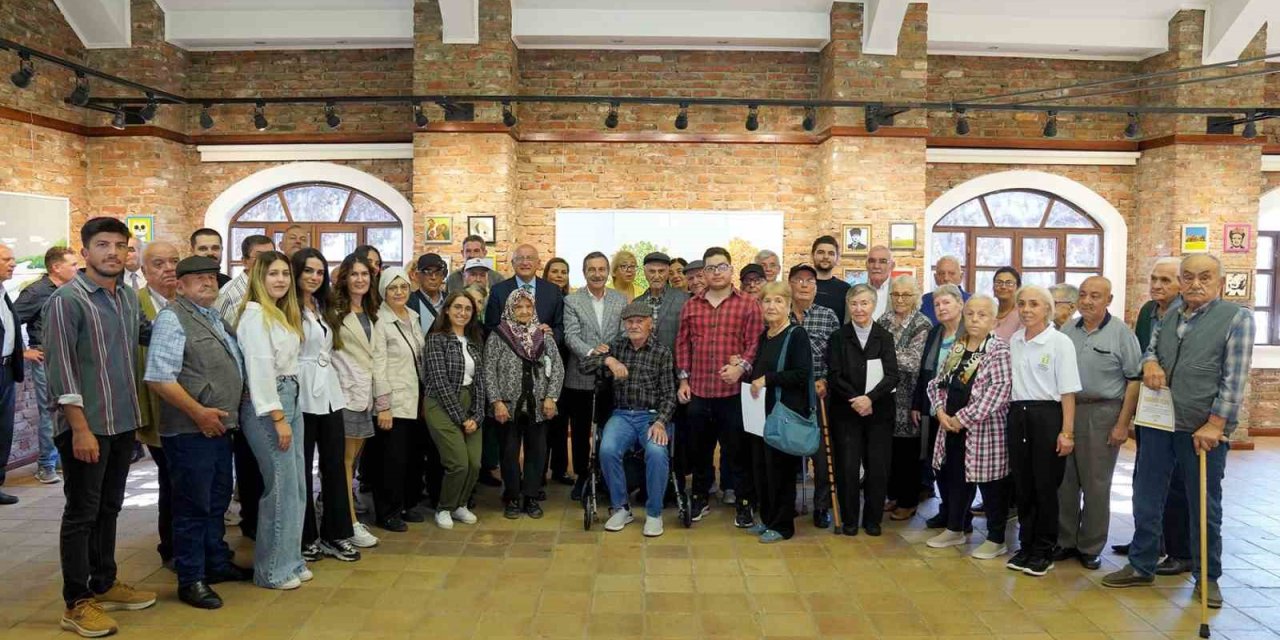 Metin Özöğüt Sakinlerinden Karma Resim Sergisi