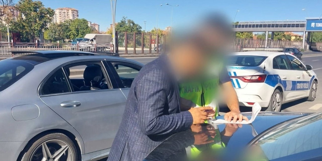 Trafikte Tehlikeli Hareket Yapan Araçlara Ceza