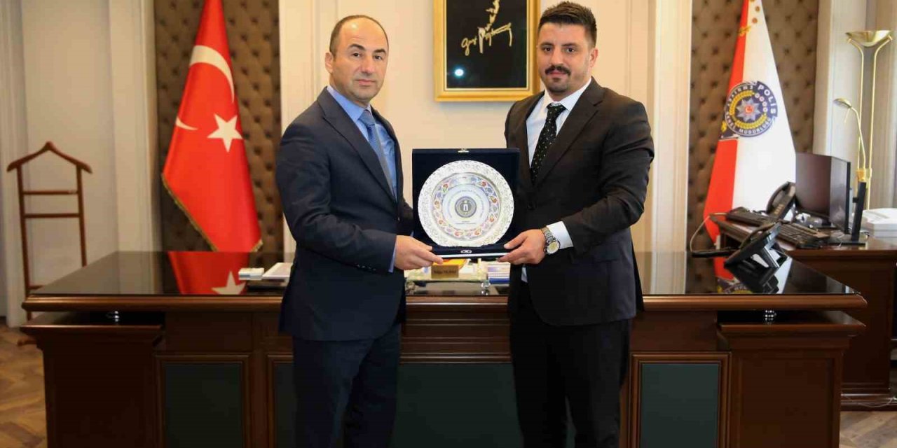 Emşav İl Başkanı Emniyet Müdürünü Ve Jandarma Komutanını Ziyaret Etti