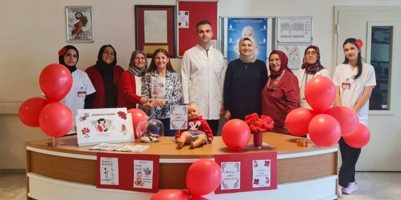 Bebek Dostu Hastanede Emzirme Haftası Etkinliği