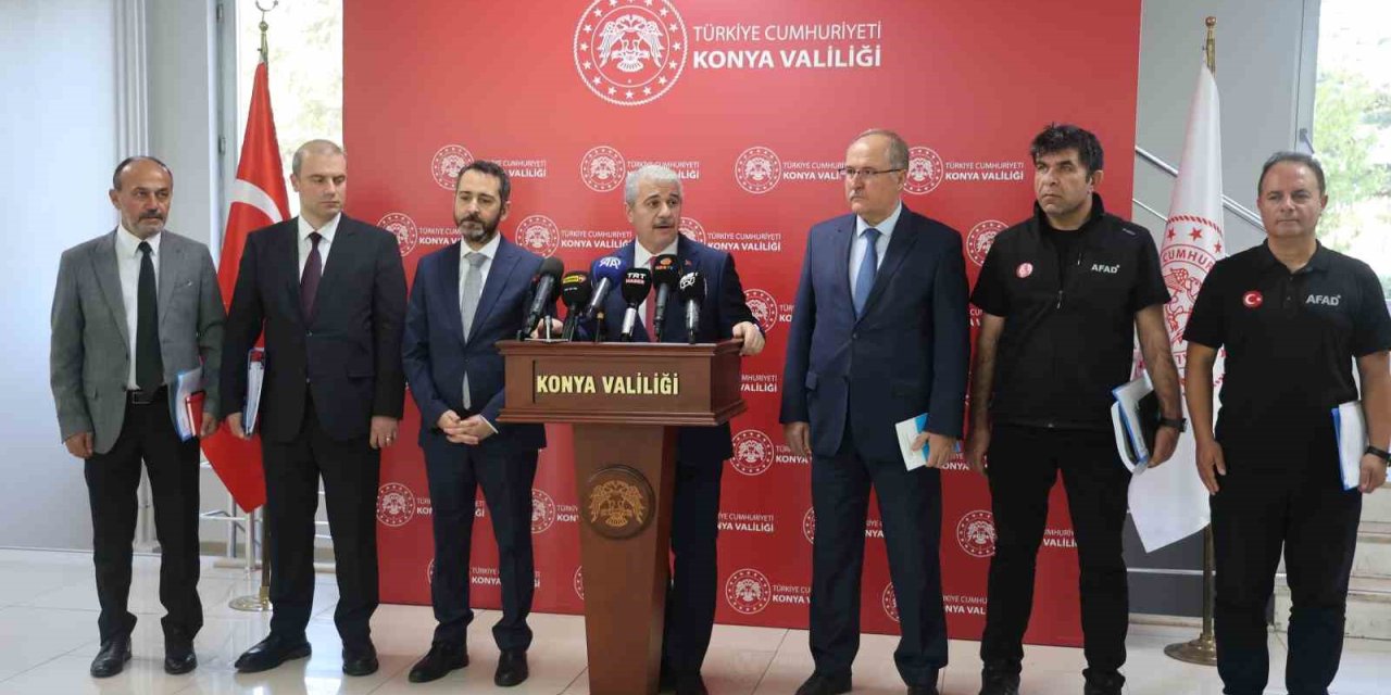 Konya’da Afet Risklerinin Azaltılmasına Yönelik Çalışmalar Sürüyor