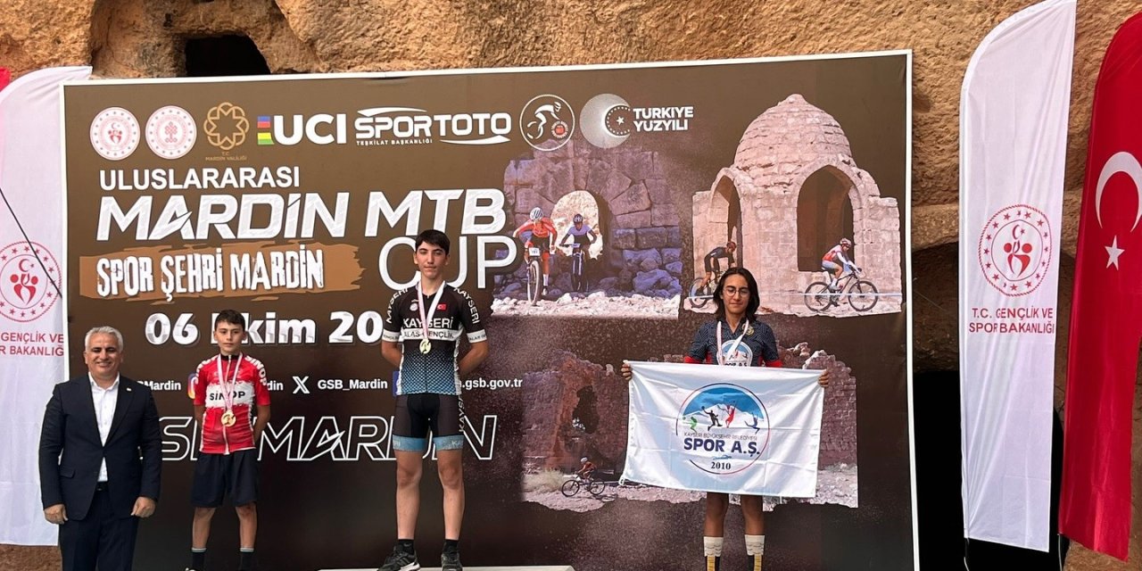Kayserili Bisikletçiler Mardin’den 6 Madalya İle Döndü
