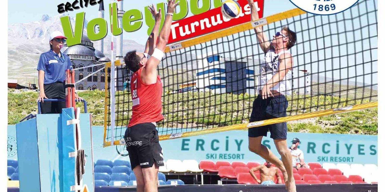 Erciyes’te En Havalı Voleybol Turnuvası