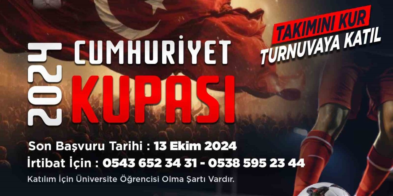 Talas’ta Cumhuriyet Kupası Heyecanı Yaşanacak