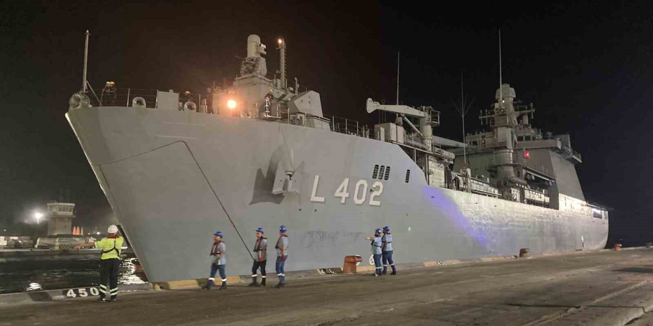 Lübnan’dan Tahliye Operasyonu: Deniz Kuvvetlerine Ait İlk Gemi Mersin’e Ulaştı