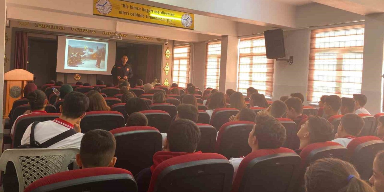 Karapınar’da Yangın Tatbikatı