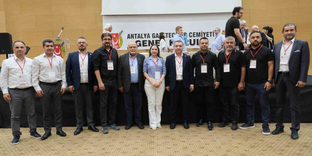 Antalya Gazeteciler Cemiyeti (agc) Olağan Genel Kurulu Yapıldı