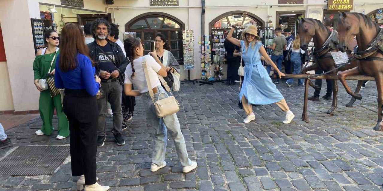 Tarihi Odunpazarı Evleri’nde Hafta Sonu Yoğunluğu