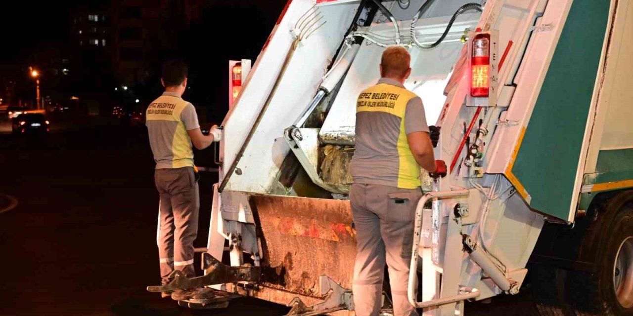 Kepez’de Gece Ekipleri İş Başında