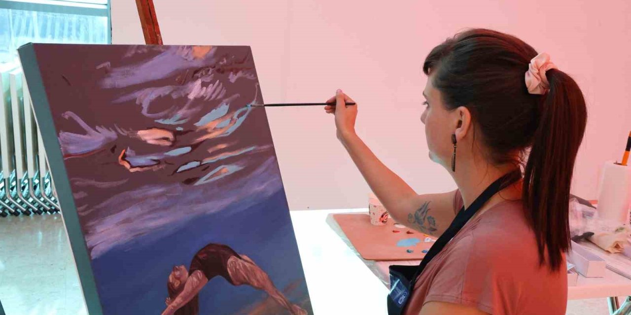 Üç Farklı Ülkeden 19 Sanatçı Eskişehir’de Düzenlenen Çalıştayda Bir Araya Geldi