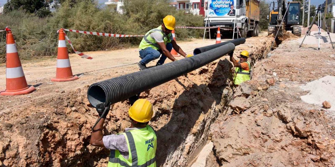 Silifke’de Kanalizasyon Projeleri Devam Ediyor