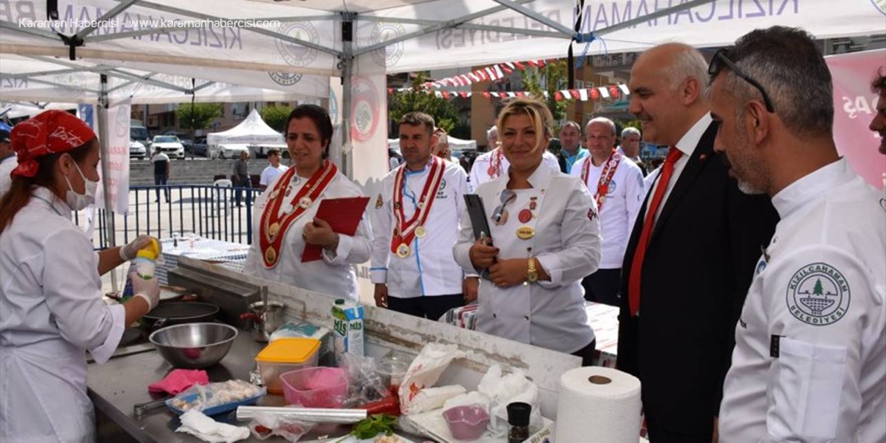 Kızılcahamam'da Yemek Yarışması Yapıldı
