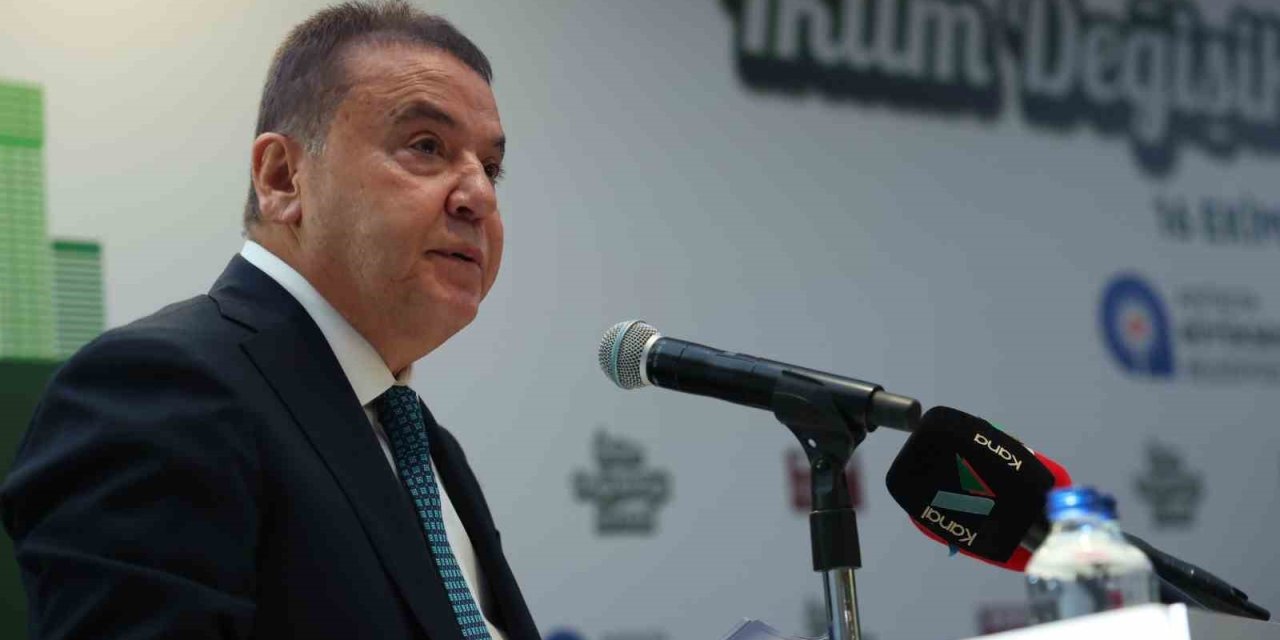 Başkan Böcek: “hedefimiz İklim Dostu Antalya”