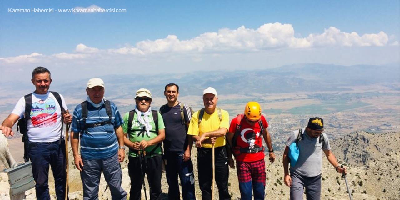 Seydişehirli Dağcılar 30 Ağustos Zaferi İçin Tırmandı