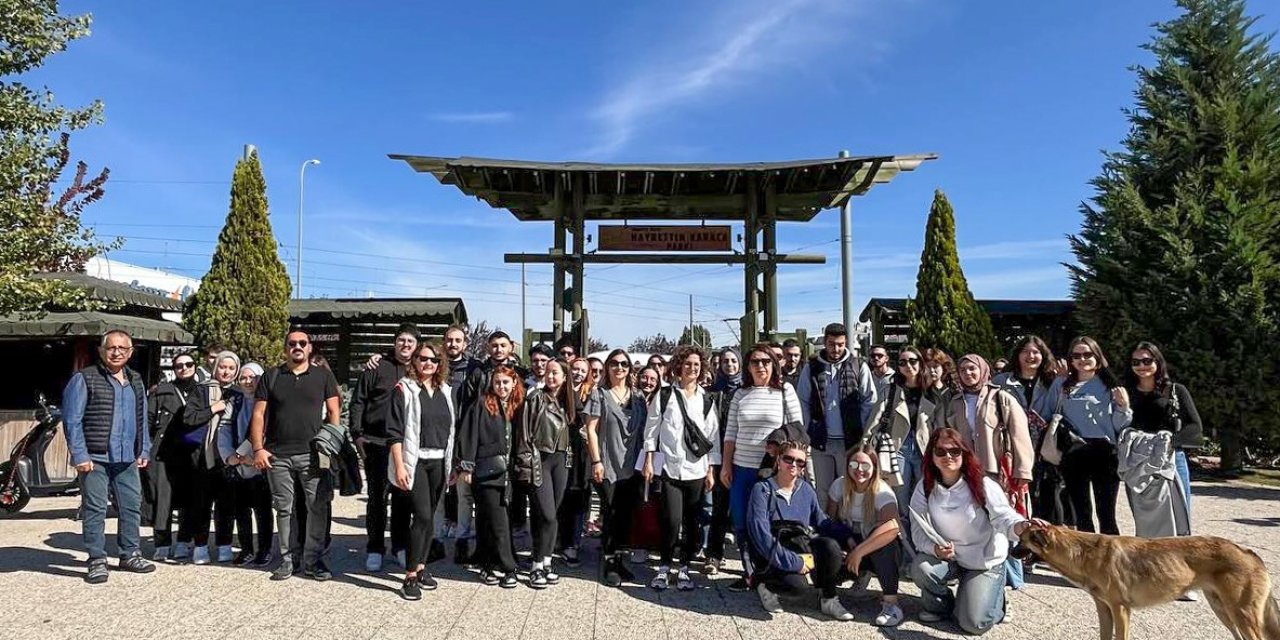 Üniversite Öğrencilerinden Tepebaşı’na Teknik Gezi