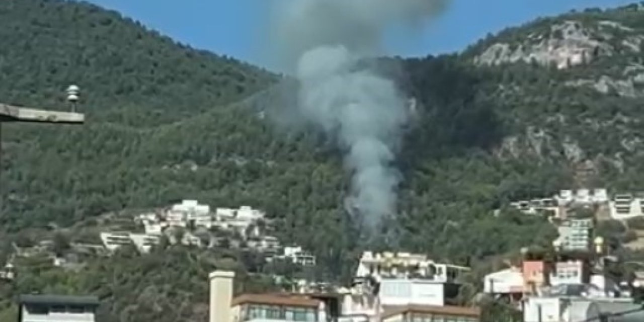 Alanya’da Orman Yangını