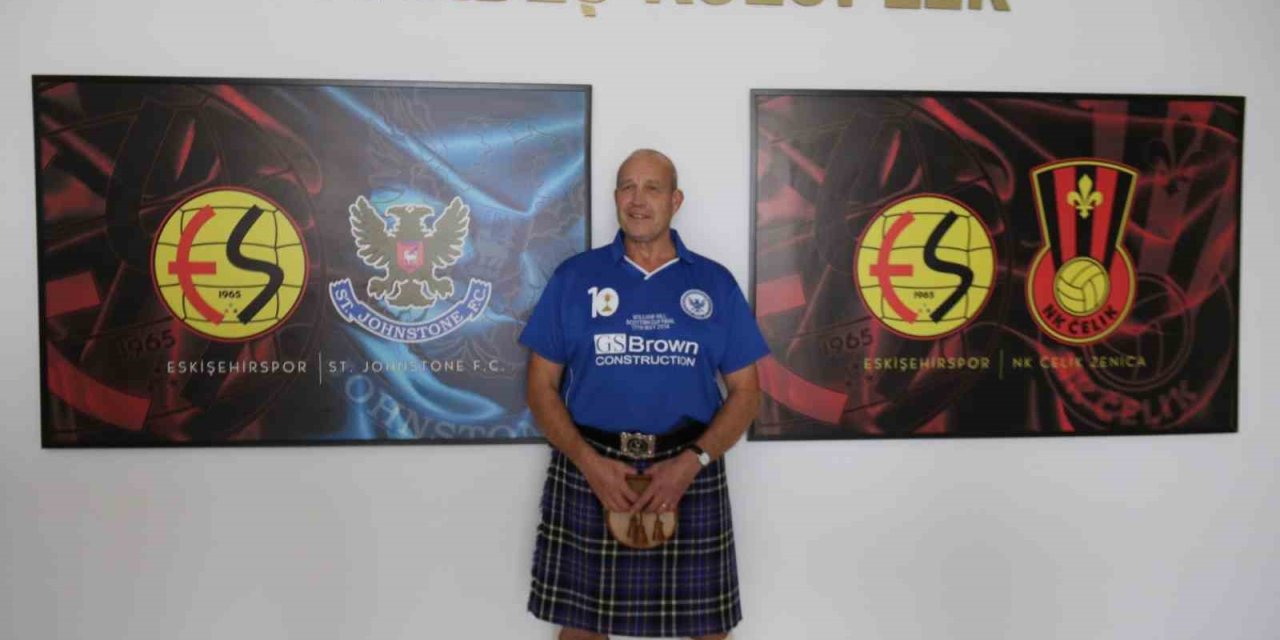 İskoç Taraftar Eskişehirspor’a Destek Olmak İçin 11 Bin 845 Kilometre Seyahat Etti