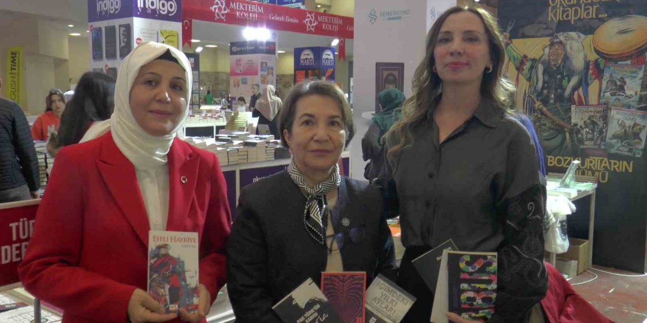 Kayserili Yazarlar 7. Kitap Fuarı’nda Okurlarıyla Buluştu