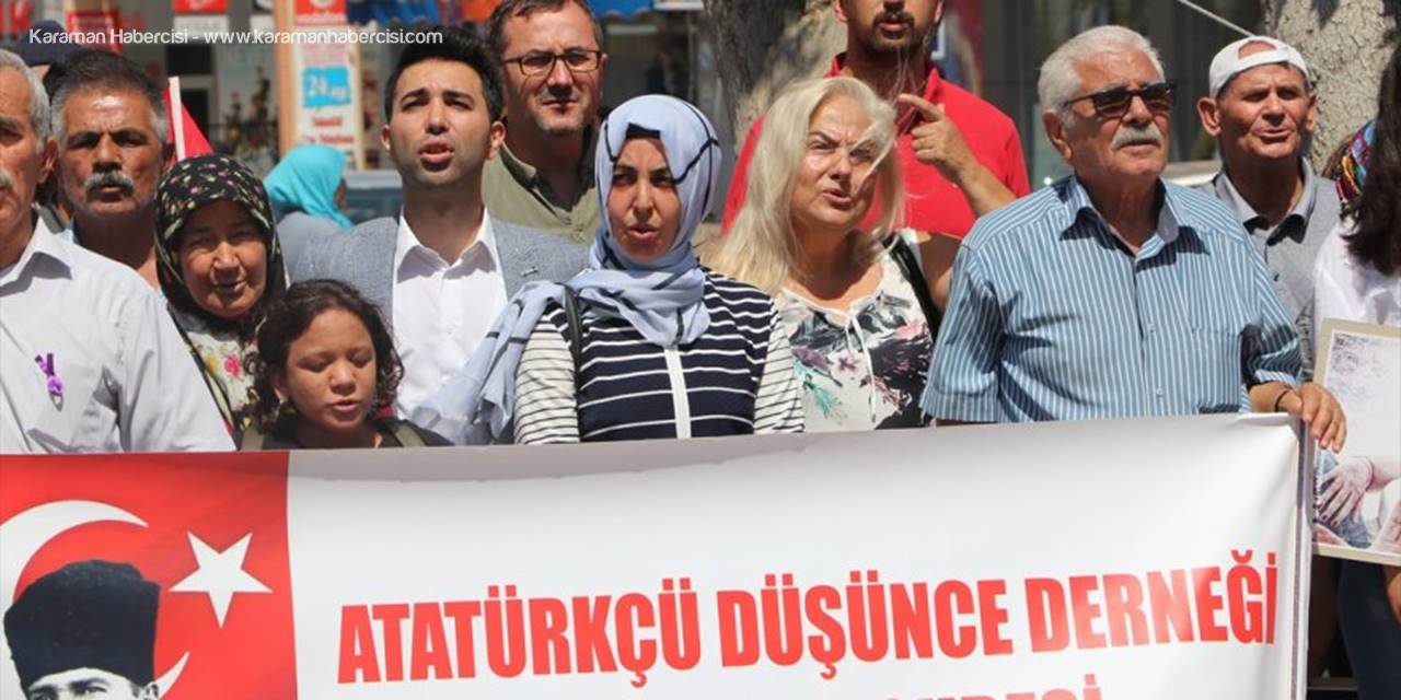 Karaman'da Emine Bulut Cinayetine Tepki