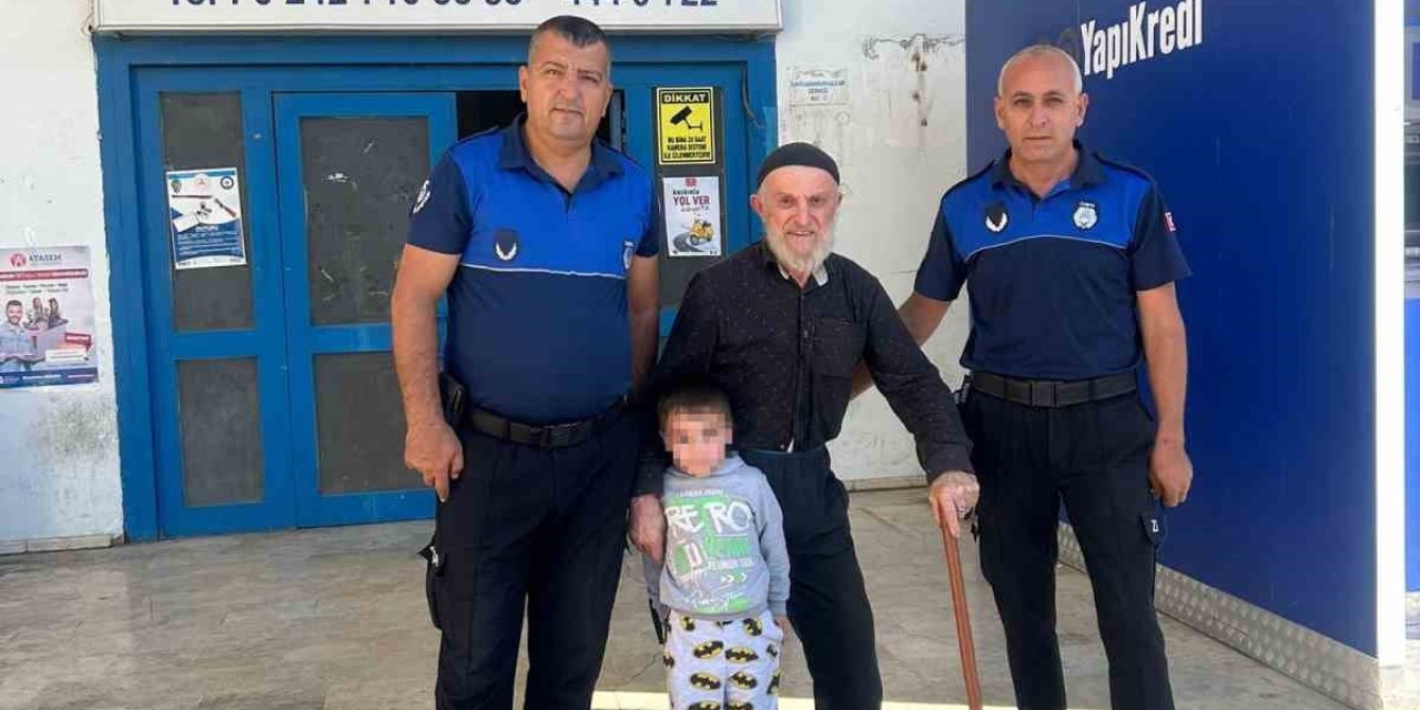 Dedesinin Elini Bırakıp Kaybolan Torun, Zabıta Tarafından Bulundu