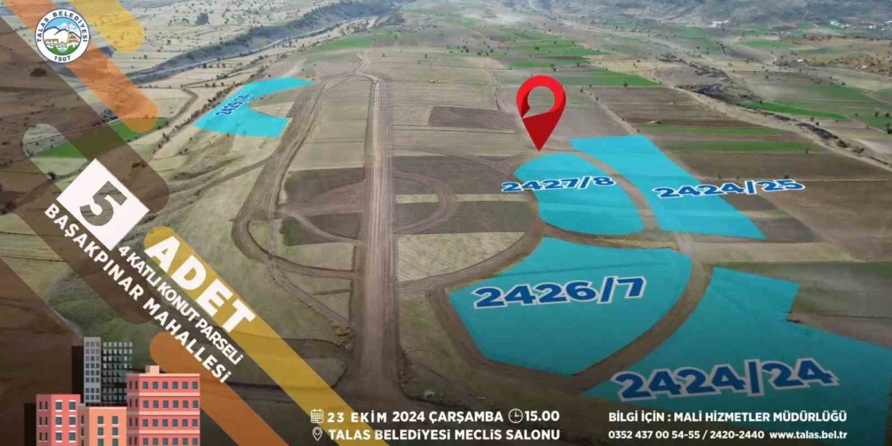 Talas’ta Yatırım Fırsatına Sayılı Saatler