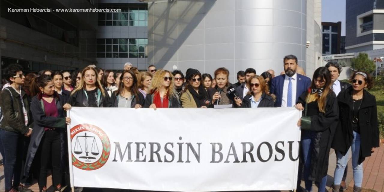 Mersin Barosundan "Kadın Cinayetleri" Açıklaması