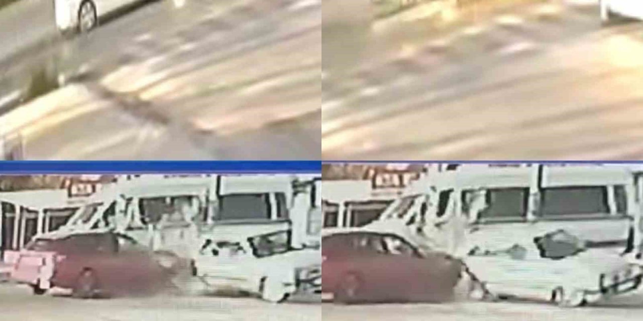 Dikkatsizlik Kazalara Neden Oldu: O Anlar Güvenlik Kamerasında